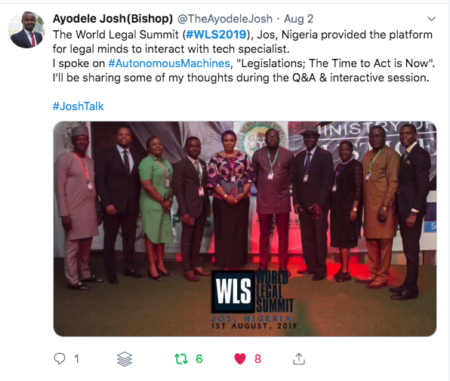 Jos, Nigeria WLS 2019